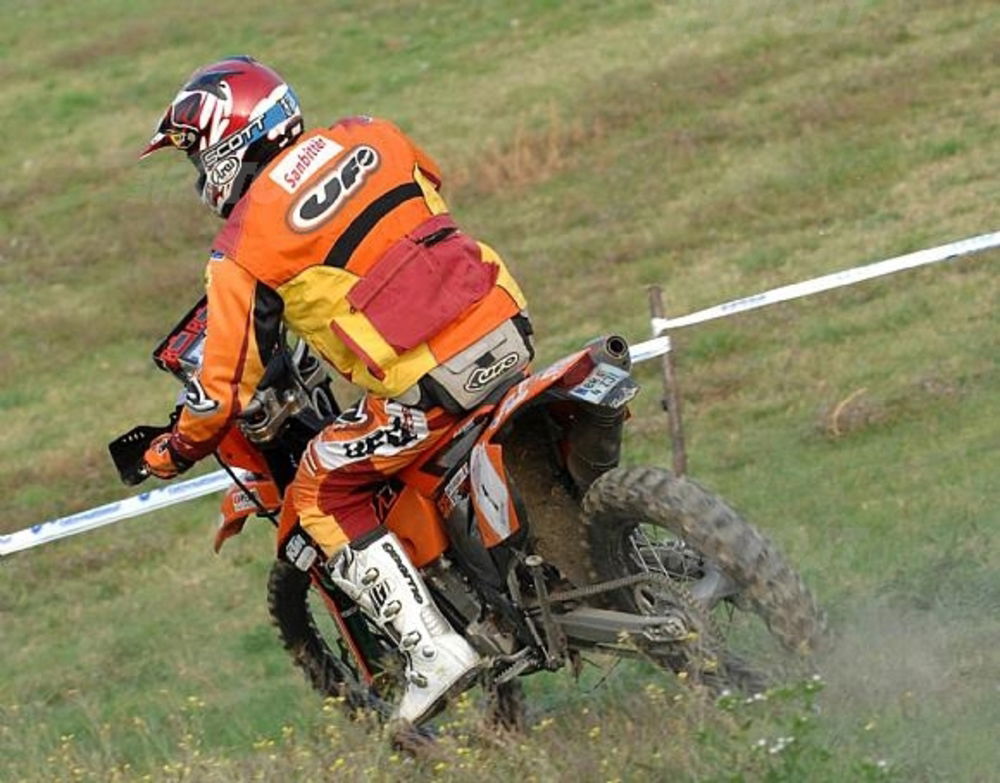 Matteo Graziani su Ktm 525