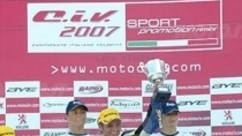Assegnati al Mugello i caschi tricolore dell'italiano velocit&agrave; 2007