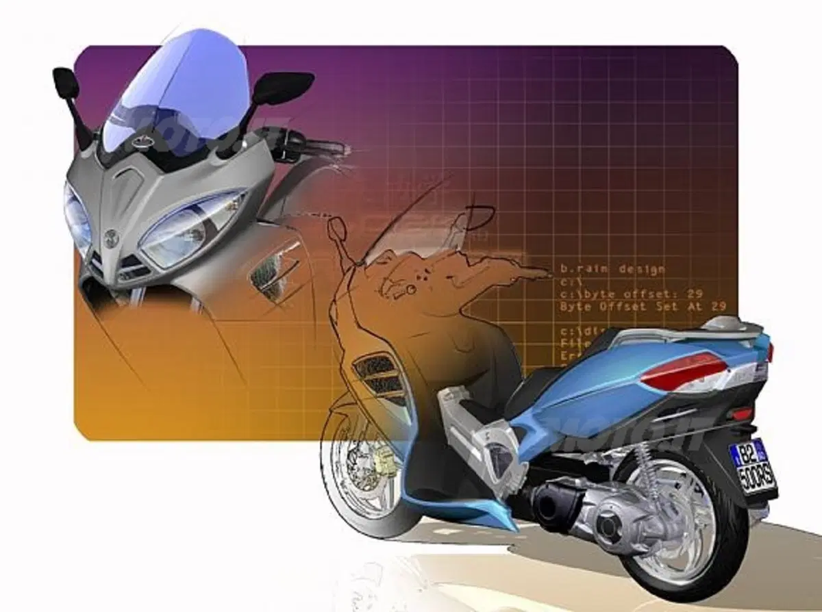 EICMA 2007, Malaguti presenta Spidermax 500 RS e i 125 Enduro e Motard
