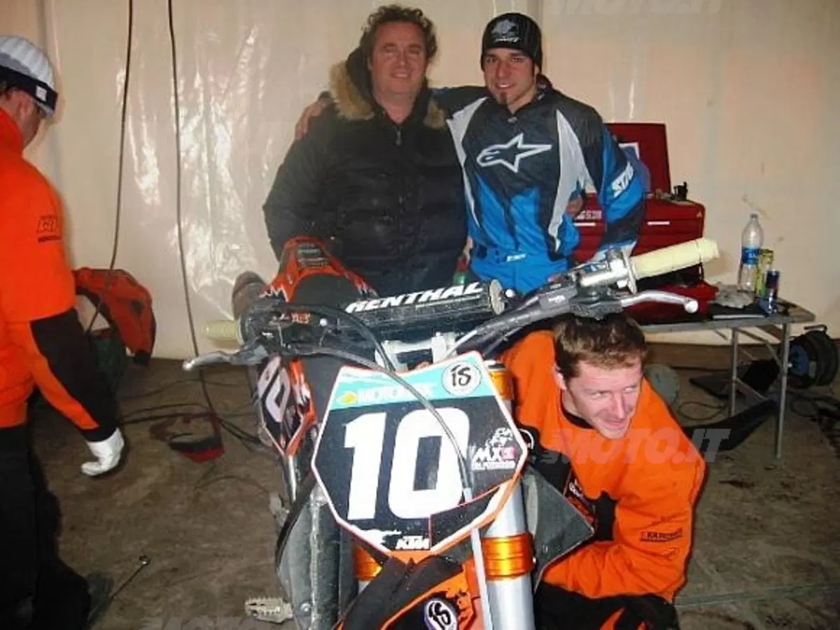 Rui Goncalves si allena con la Red Bull  KTM 250cc ufficiale