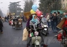 A Roma la Befana arriva in moto 