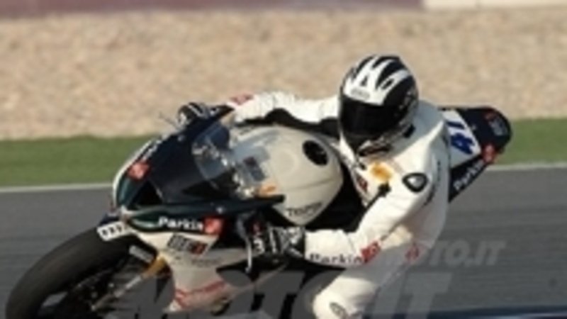 Il Team Triumph Italia Be1 Racing conclude i test a Doha 