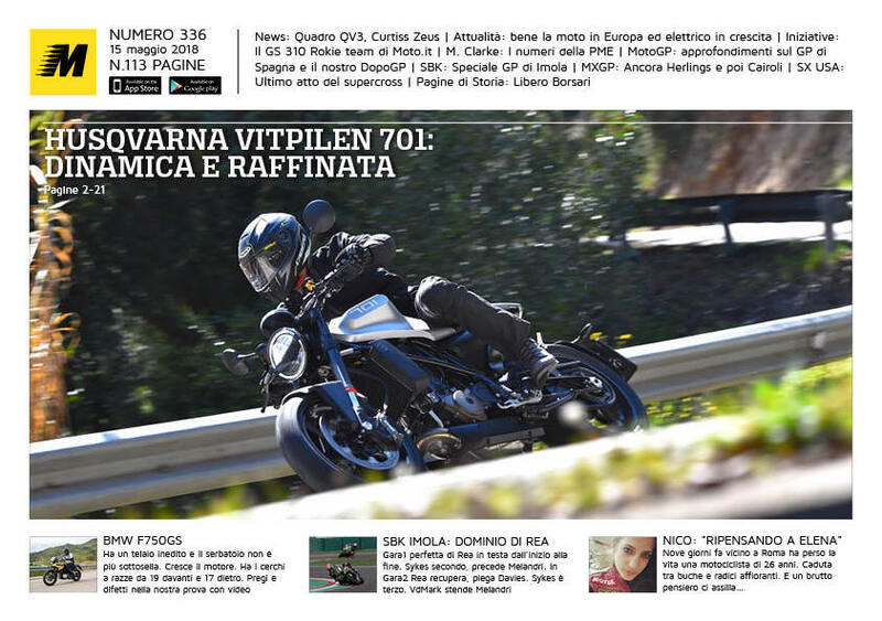 Magazine n&deg; 336, scarica e leggi il meglio di Moto.it 