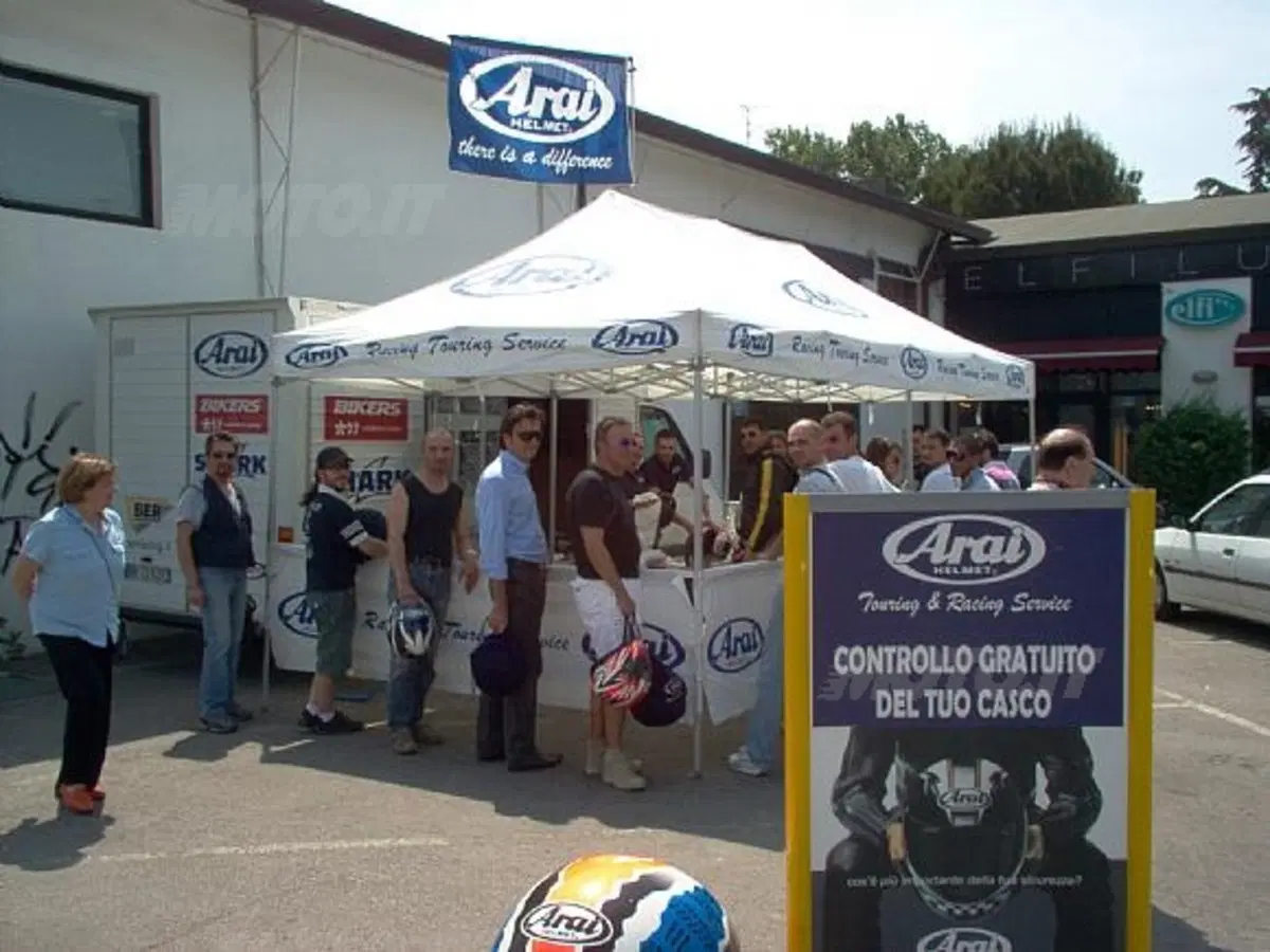 Arai Racing & Touring Service 2008, l'esperienza e la competenza dei tecnici Arai al tuo servizio