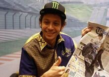 Valentino Rossi in tour in Indonesia