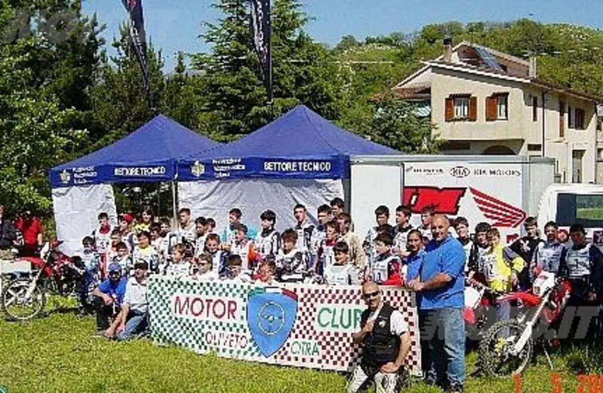 Ad Oliveto Citra la conferma dell'ottimo progetto della Scuola Avviamento Enduro