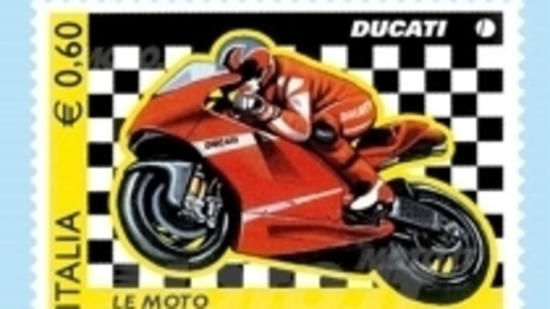 Poste Italiane dedica un francobollo Le moto a Ducati 