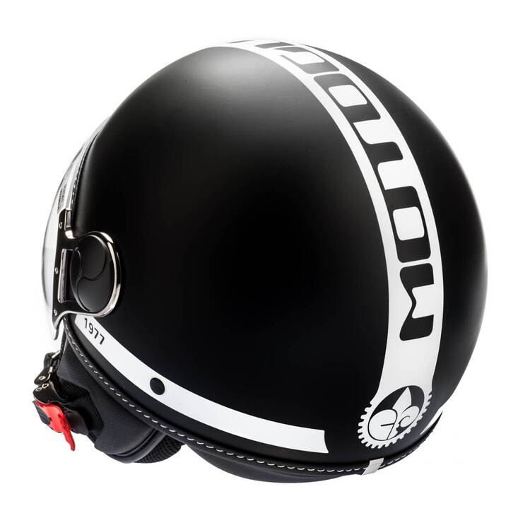 Casco Nero Opaco Motoglam First (3)