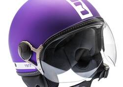 Casco Viola Opaco Motoglam First