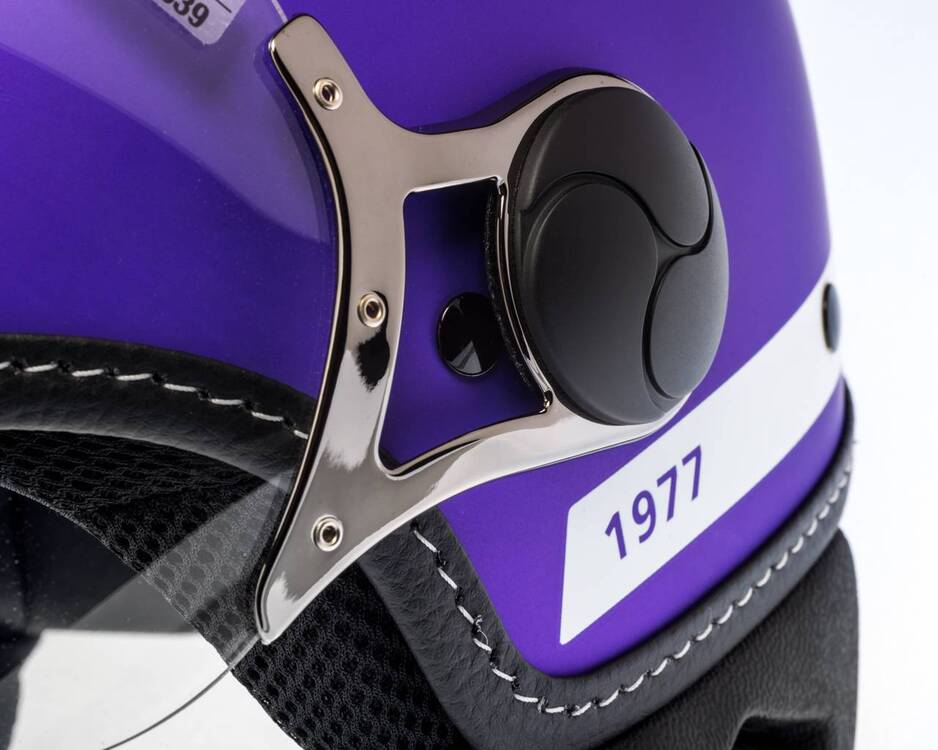 Casco Viola Opaco Motoglam First (3)