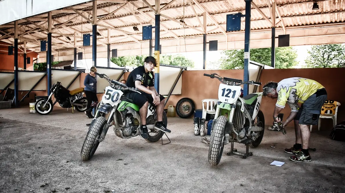 Over the top Flat Track, gara 1: un successo! (48)