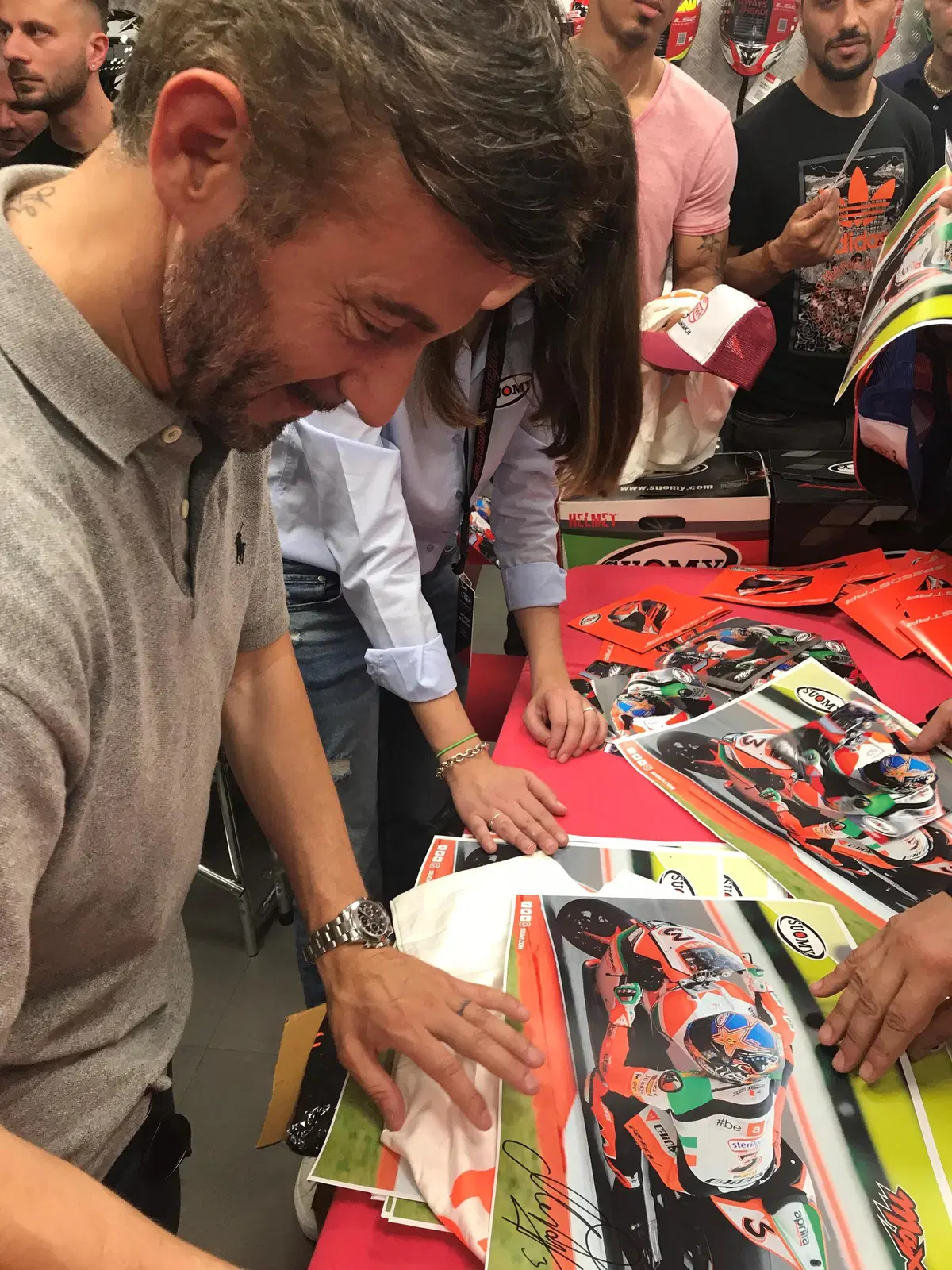 Suomy Day con Max Biaggi da Motomaniak (3)