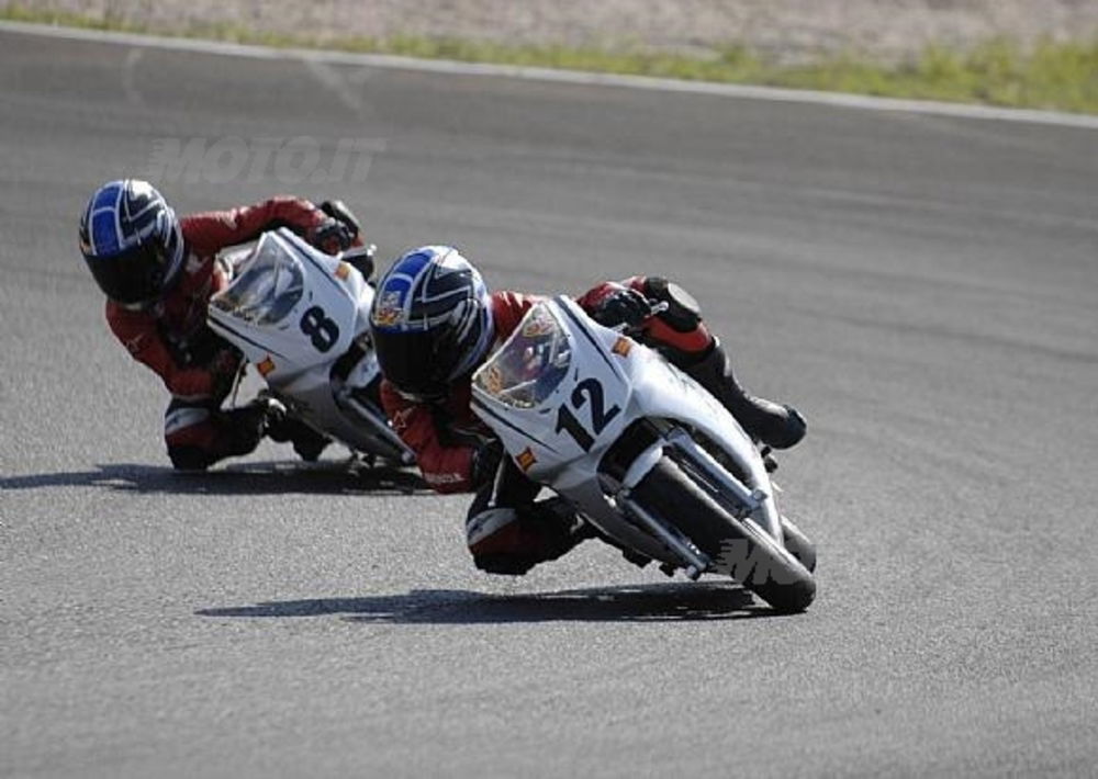 NSF100Junior Trophy: Luca Marini davanti a Kevin Arginò durante il testa a testa finale