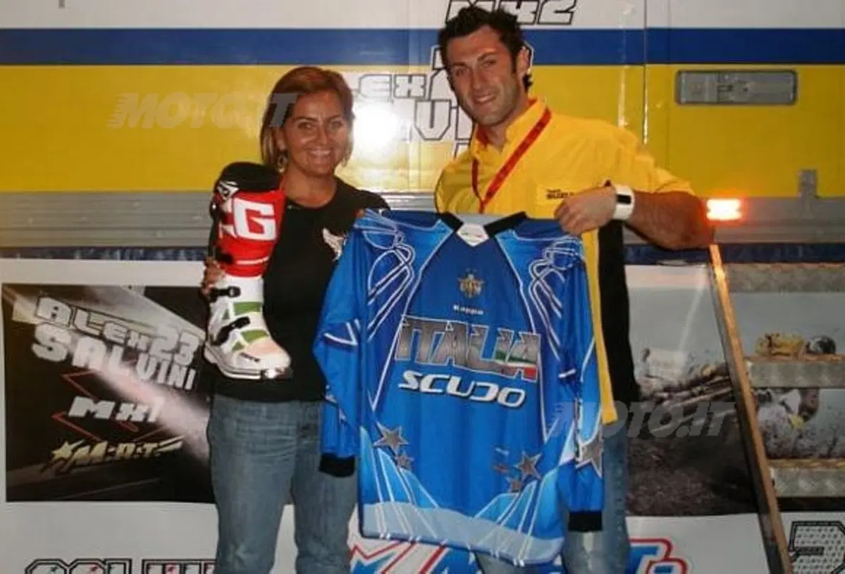 Maglia Azzurra e nuovo stivale Gaerne per Alex Salvini al Cross delle Nazioni 