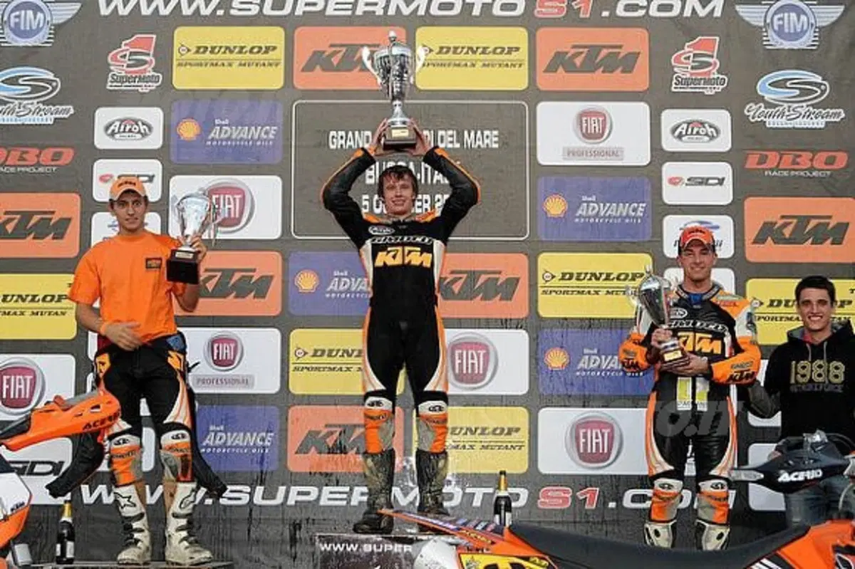 La sesta ed ultima prova del Trofeo KTM Italia Supermoto si è disputata il 5 ottobre a Busca (4)