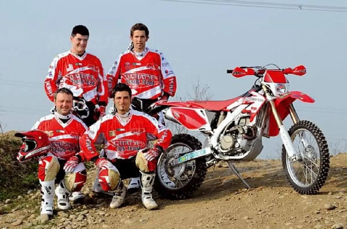 Daihatsu Terios Team Campione d'Europa con Facchin e Zanni