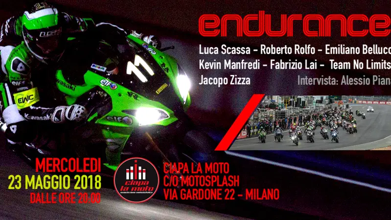 Endurance, una serata da Ciapa la Moto all'insegna delle corse