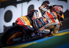 MotoGP 2018. Marquez il più veloce nelle FP1 a Le Mans