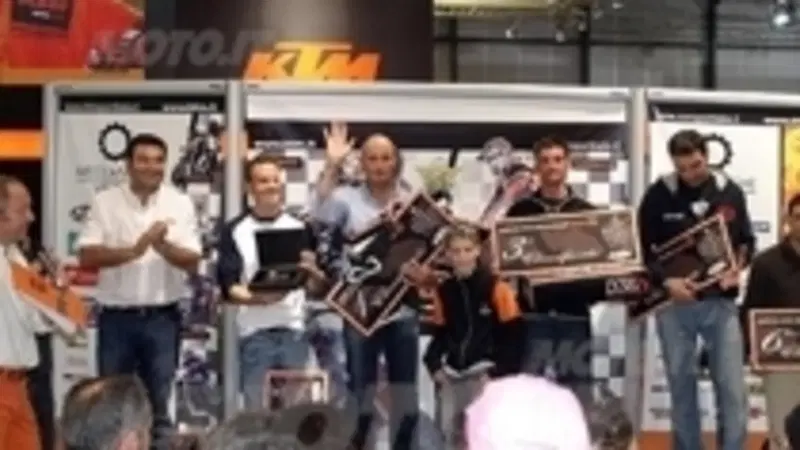 I protagonisti dei trofei all' EICMA