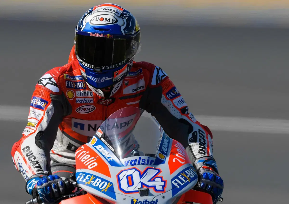 MotoGP 2018. FP2 a Dovizioso