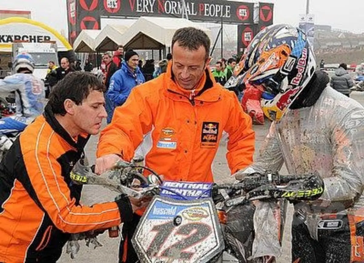 Boomboogie Supermotard, Bernd Hiemer secondo nella finalissima all'americana, Stefan Everts primo ne (3)
