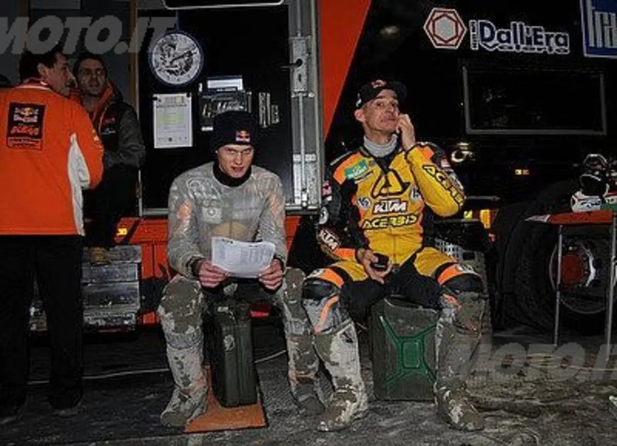 Boomboogie Supermotard, Bernd Hiemer secondo nella finalissima all'americana, Stefan Everts primo ne (4)