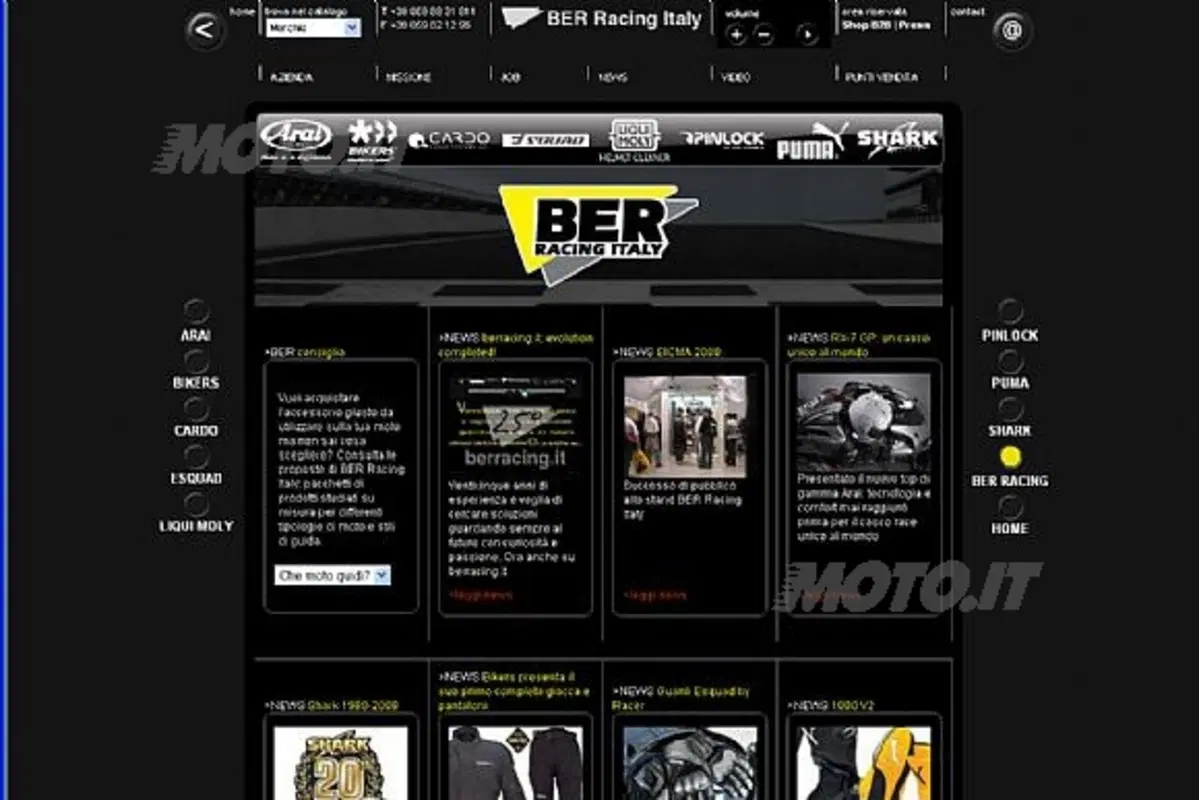 Nuovo sito berracing.it