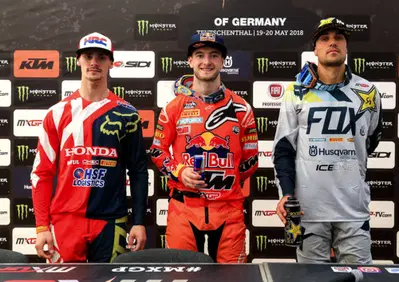 MX 2018. Dichiarazioni dal podio, il GP di Germania