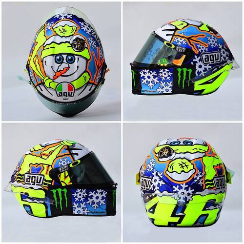 MotoGP. Il casco #SepangTest di Valentino Rossi (5)