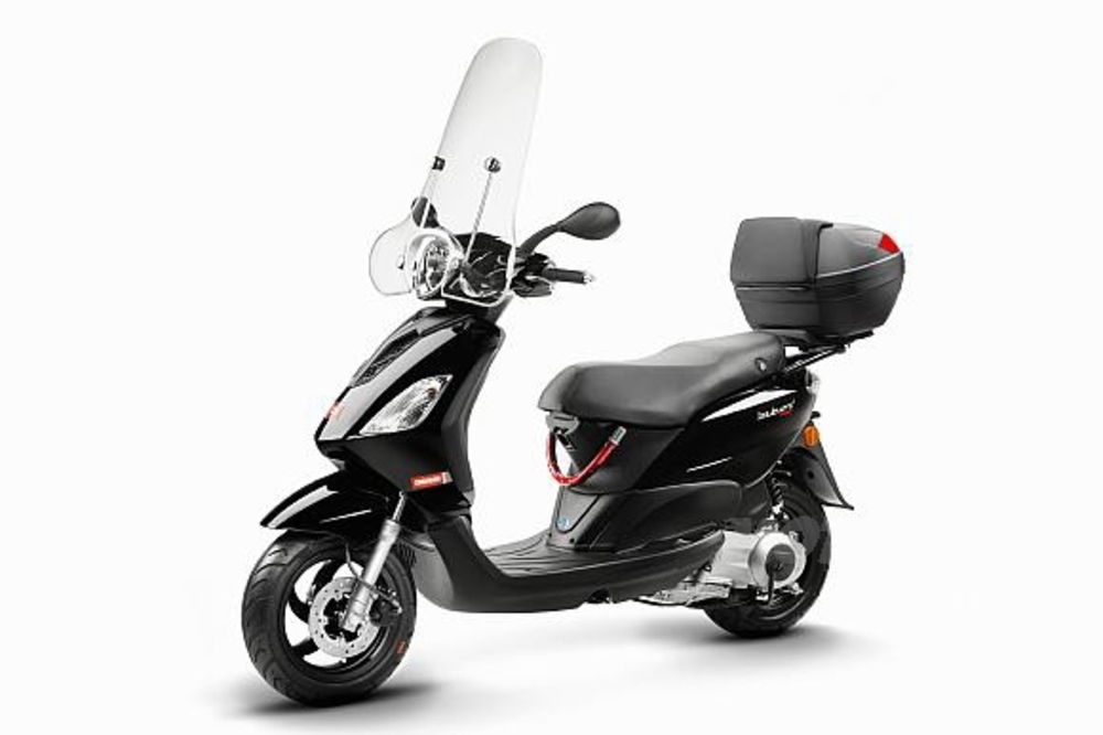 Il nuovo Derbi Boulevard 125, qui in versione accessoriata