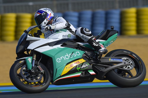 Energica MotoE, De Puniet in sella a Le Mans  (3)