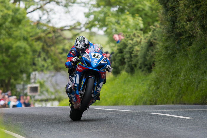 Michael Dunlop su Suzuki nel 2017