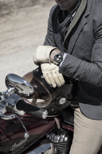 Baume & Mercier e Indian Motorcycle, una giornata in circuito a Vairano per celebrare la partnership (5)