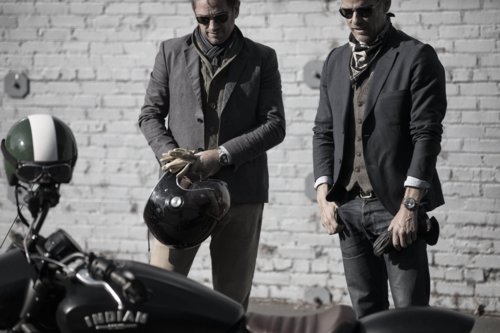 Baume & Mercier e Indian Motorcycle, una giornata in circuito a Vairano per celebrare la partnership (7)