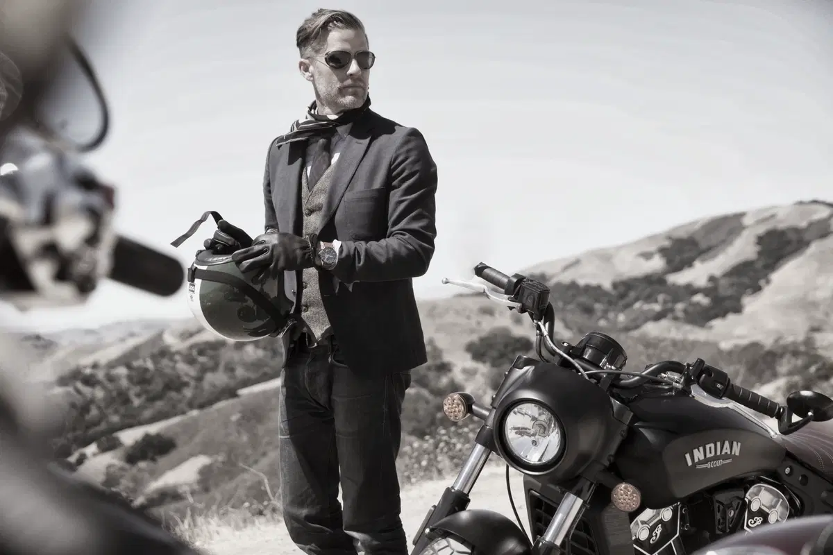 Baume & Mercier e Indian Motorcycle, una giornata in circuito a Vairano per celebrare la partnership (10)