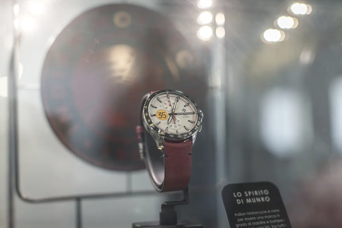 Baume & Mercier e Indian Motorcycle, una giornata in circuito a Vairano per celebrare la partnership (61)