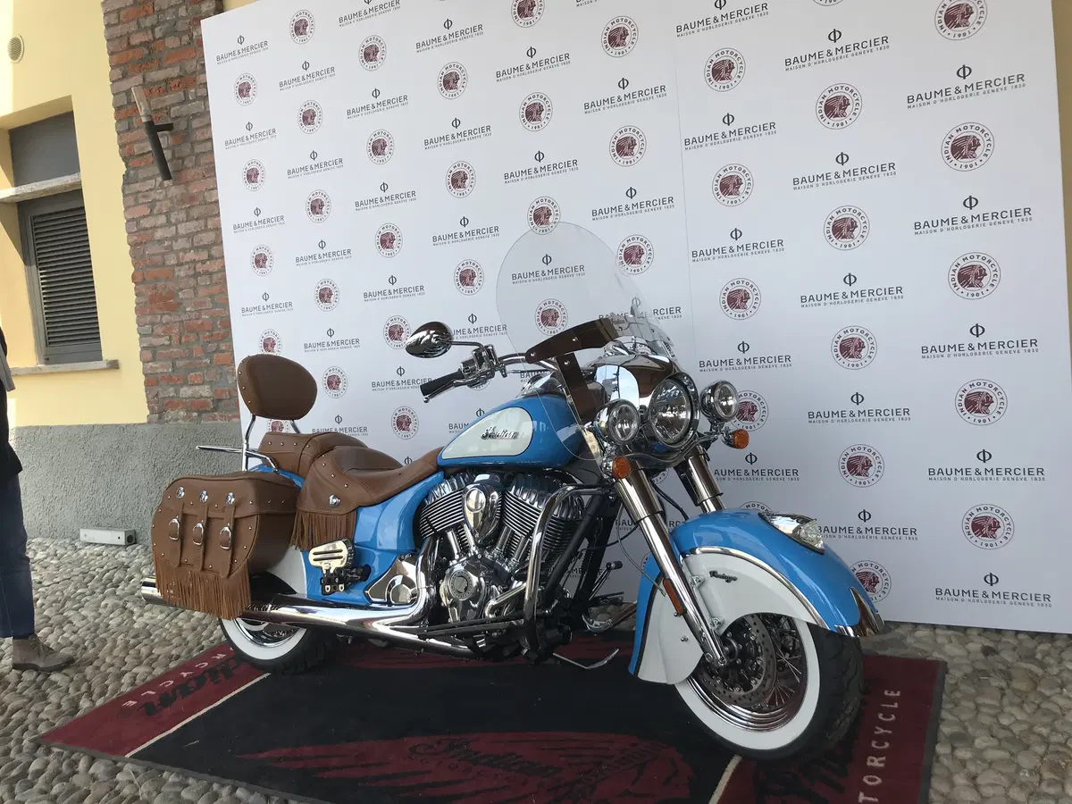 Baume & Mercier e Indian Motorcycle, una giornata in circuito a Vairano per celebrare la partnership (68)