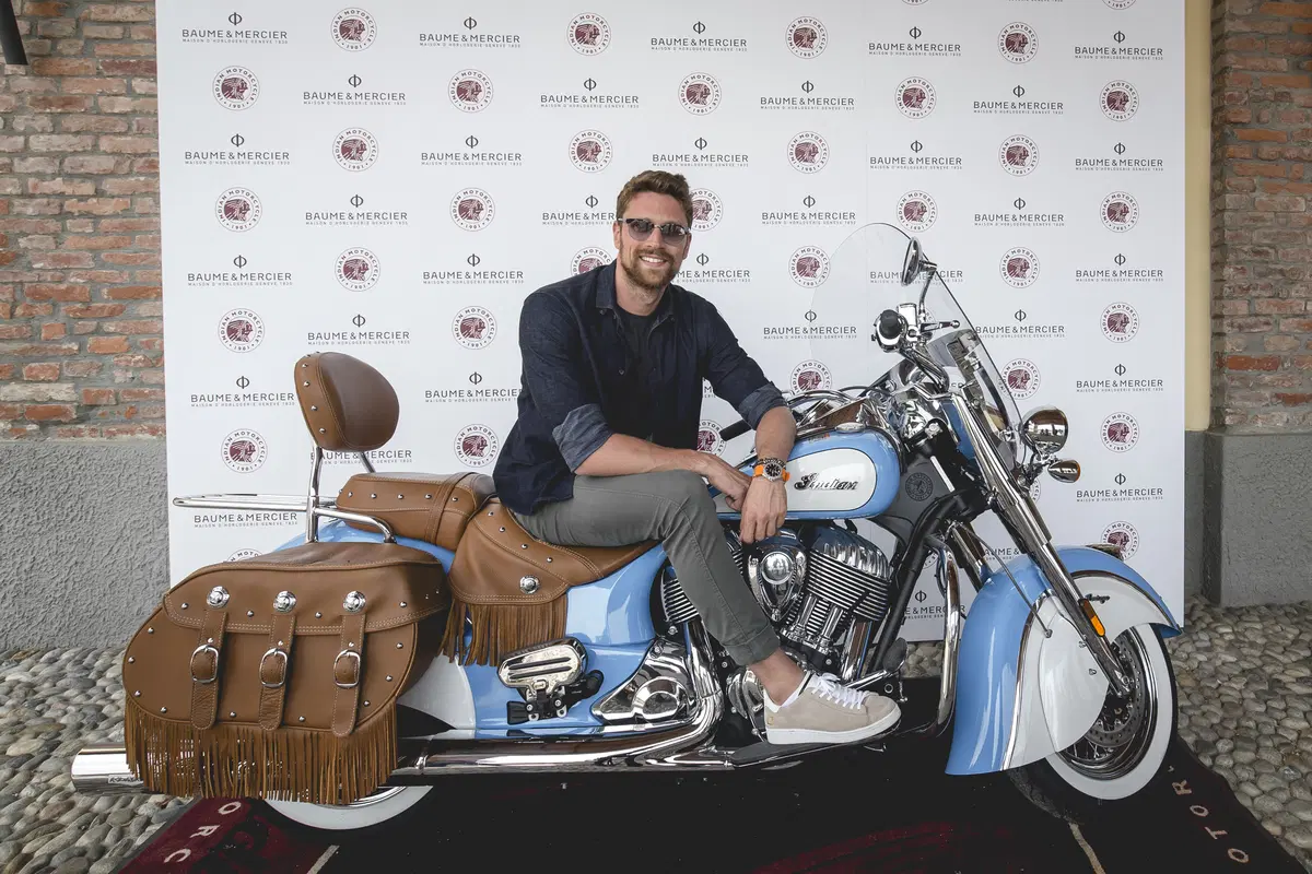 Baume & Mercier e Indian Motorcycle, una giornata in circuito a Vairano per celebrare la partnership (76)