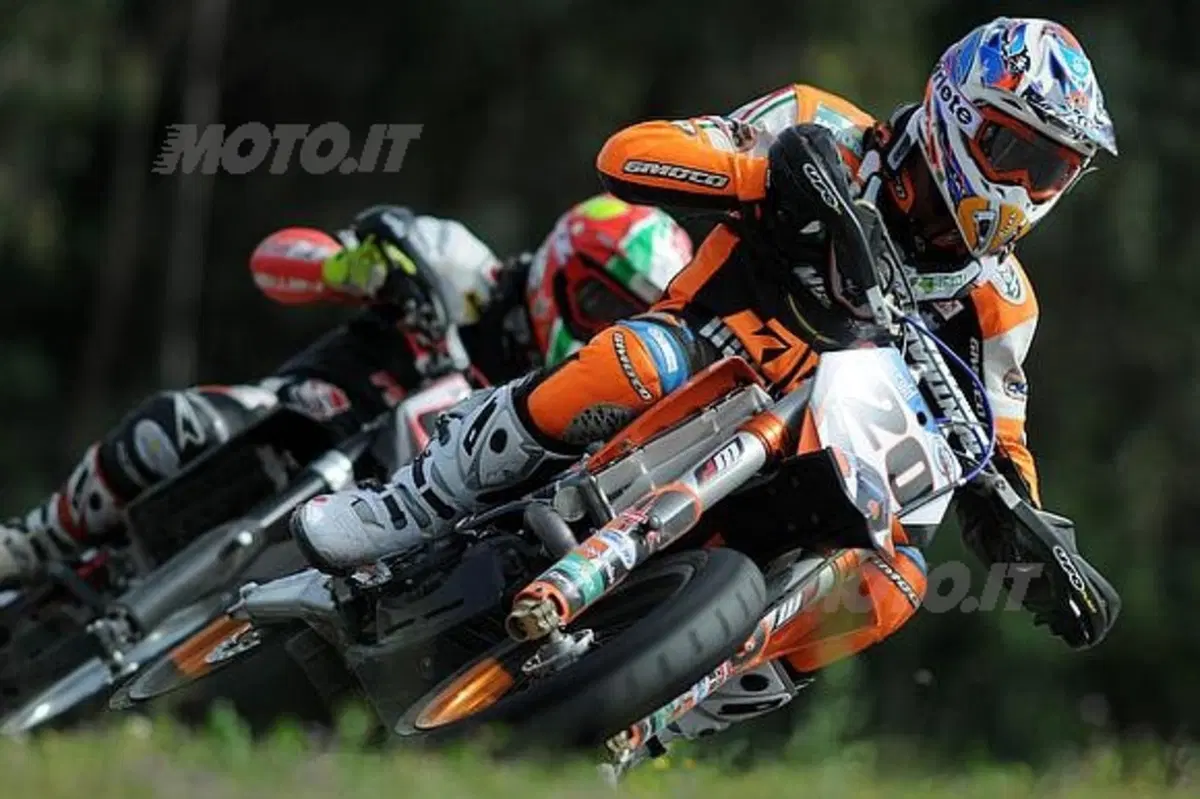 All'Italiano Supermoto si infortuna Alberto Dall'Era, un altro passo avanti invece per Edgardo Borel (4)