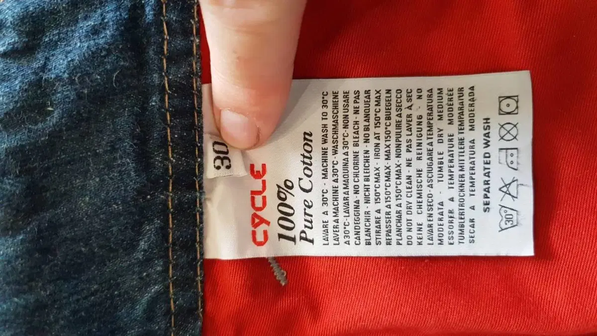 Jeans Donna Cycle Blu Tg 30 (6)