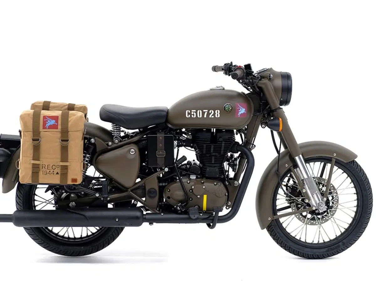 Royal Enfield Pegasus, edizione speciale (da paracadutista) della Classic 500
