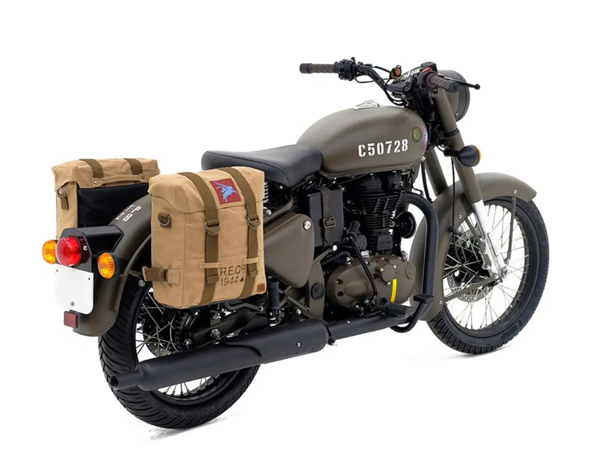 Royal Enfield Pegasus, edizione speciale (da paracadutista) della Classic 500 (3)