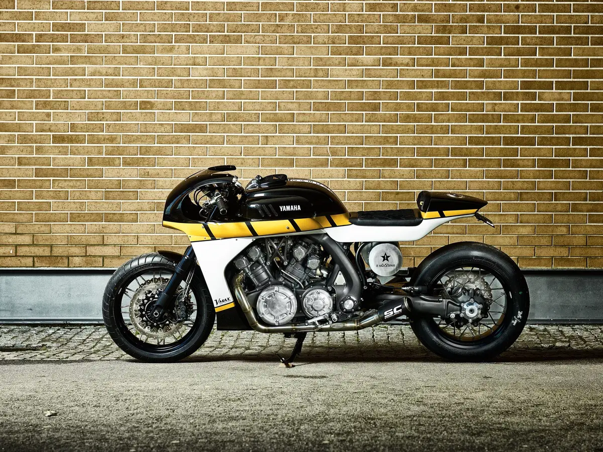 Yamaha VMAX “CS_07 Gasoline” Yard Built (4)