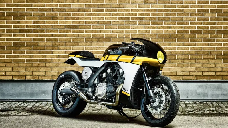 Yamaha VMAX &ldquo;CS_07 Gasoline&rdquo; Yard Built