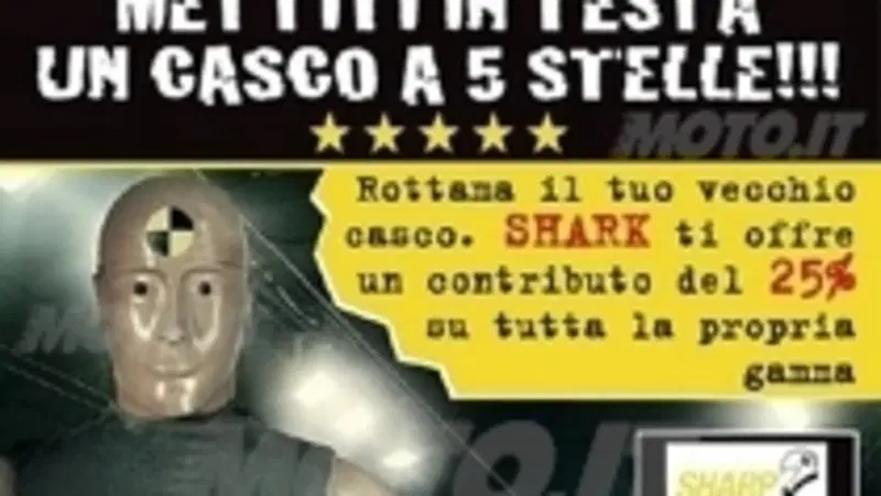 Per il ventesimo anniversario Shark, promozioni sull'acquisto del nuovo