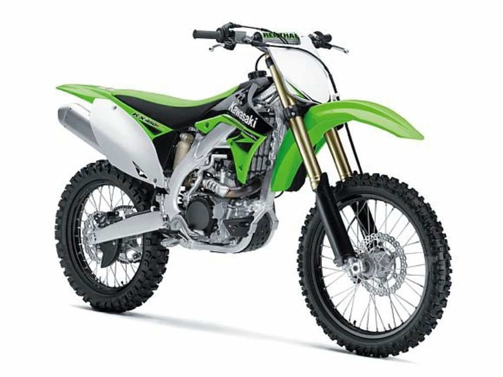 La KF450X m.y. 2010 ha il motore "Villopoto Replica"