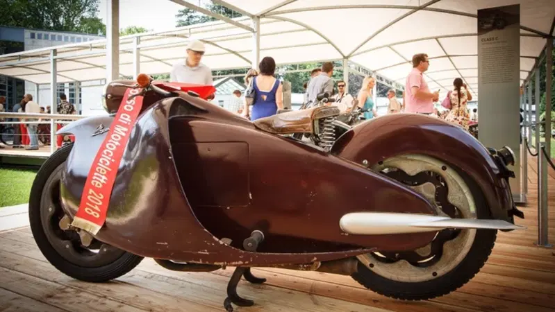 Le moto al Concorso d'Eleganza di Villa d'Este. Premiata la Moto Major