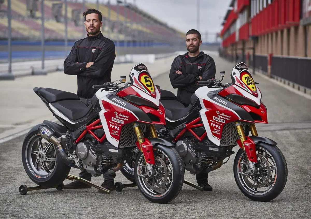 Ducati a caccia del record di Pikes Peak con Dunne e Vahsholtz