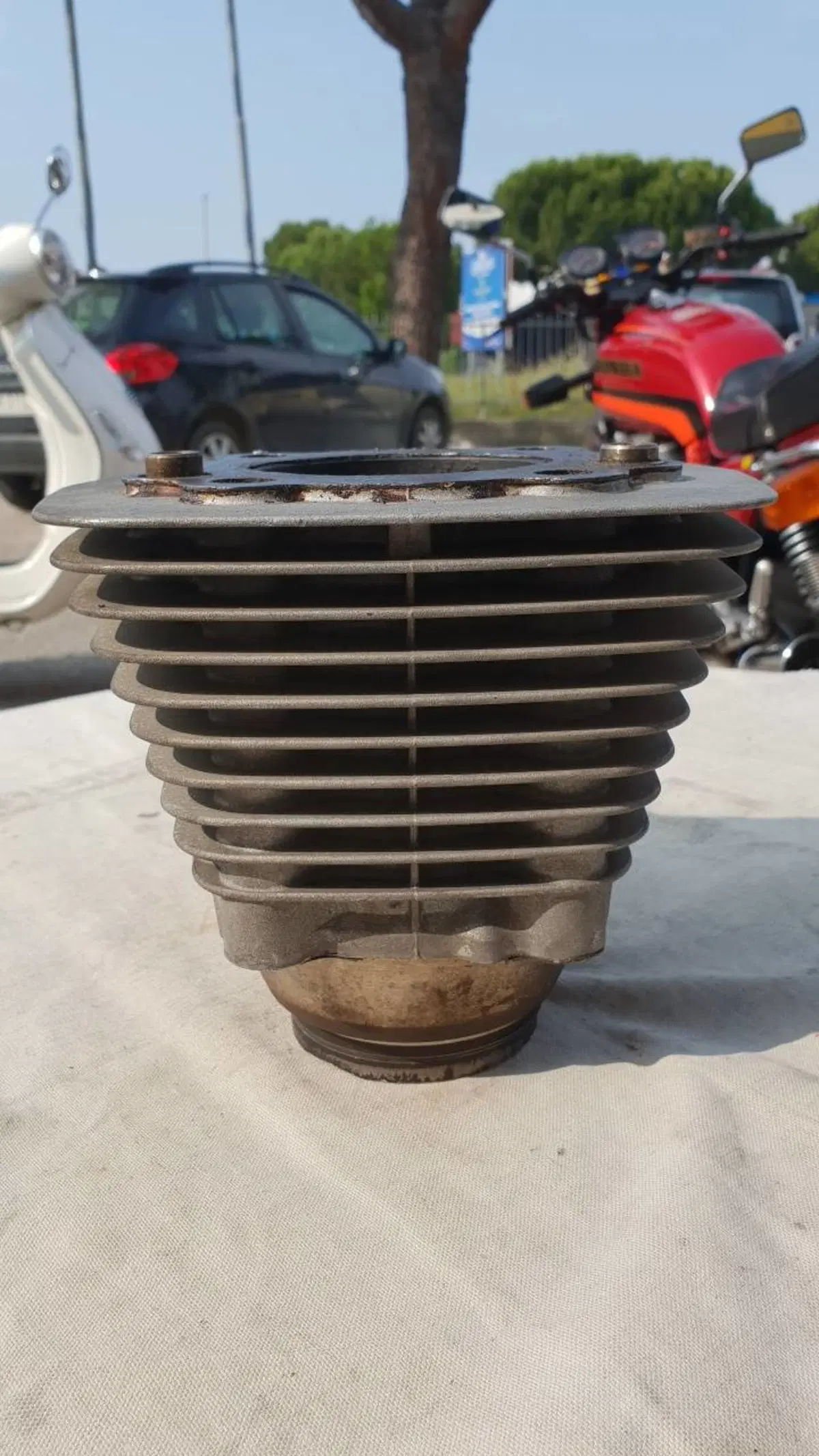 Cilindro con pistone Harley Sportster 883 1992 Harley-Davidson (3)