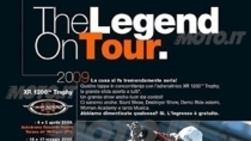 Appuntamento a Magione per The Legend On Tour